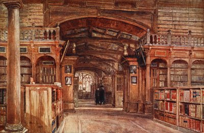 Interior of the Bodleian Library by John Fulleylove